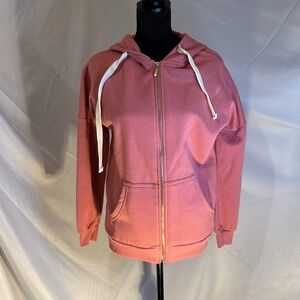 ZENANA Front Zip-up Hoodie Size XS